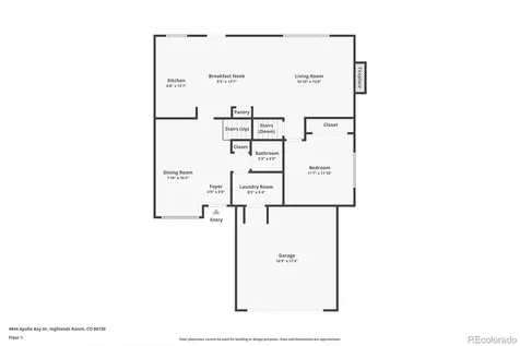 4844 Apollo Bay Drive Highlands Ranch CO 80130