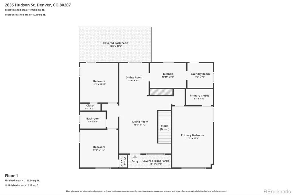 2635 Hudson Street Denver CO 80207