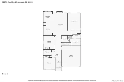 1137 S Coolidge Circle Aurora CO 80018