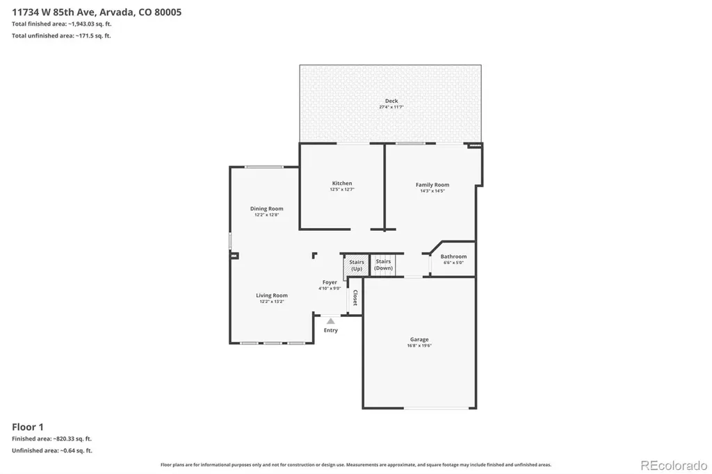 11734 W 85th Avenue Arvada CO 80005