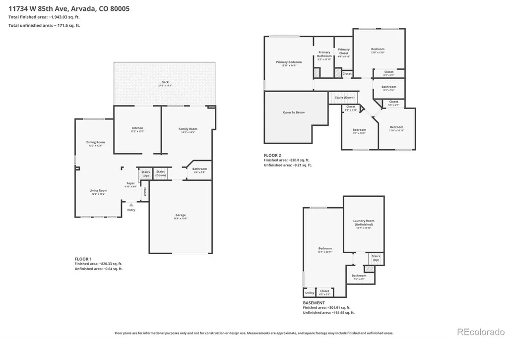 11734 W 85th Avenue Arvada CO 80005