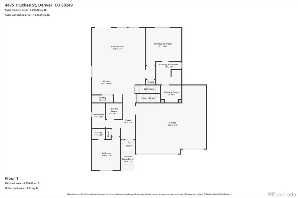 4475 Truckee Street Denver CO 80249