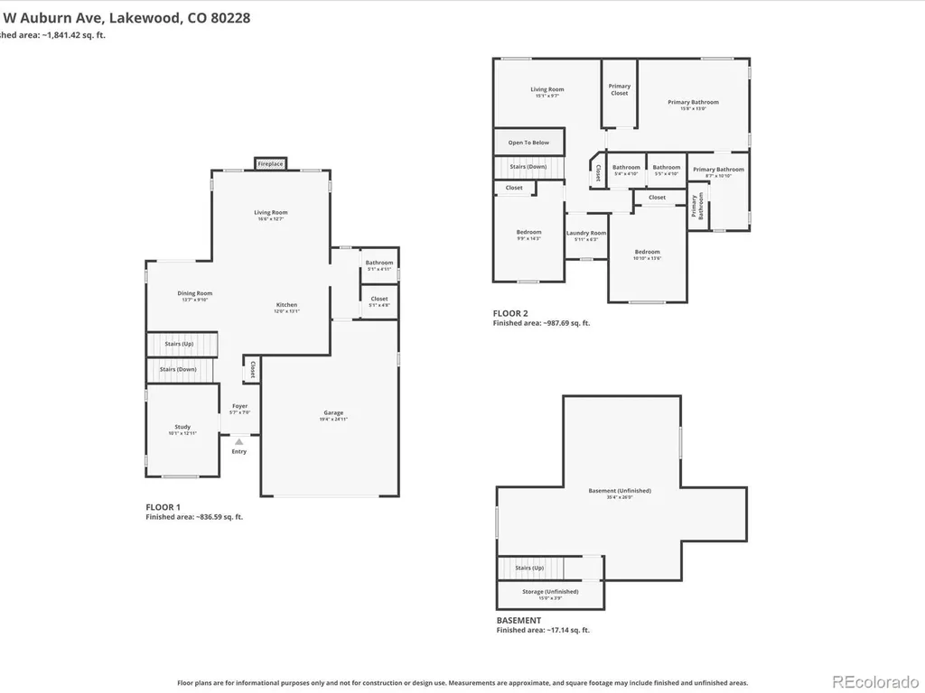 15504 W Auburn Avenue Lakewood CO 80228