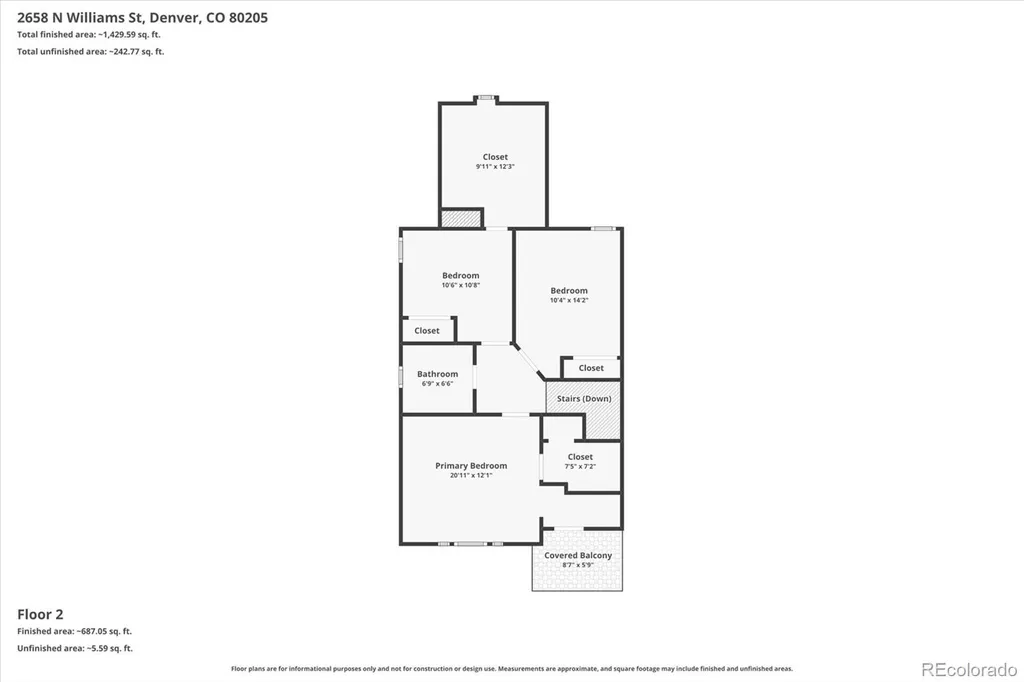 2658 N Williams Street Denver CO 80205