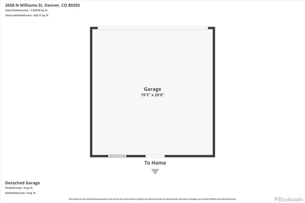 2658 N Williams Street Denver CO 80205