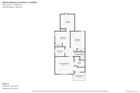2658 N Williams Street Denver CO 80205