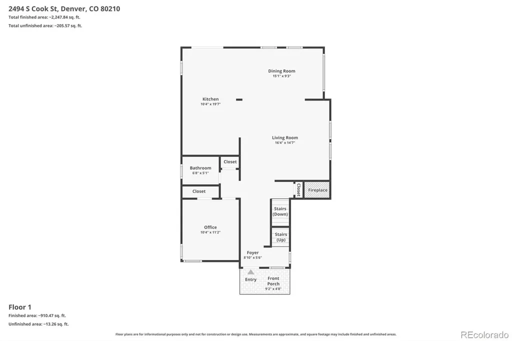 2494 S Cook Street Denver CO 80210