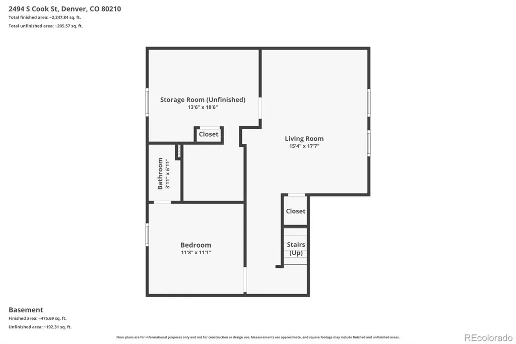 2494 S Cook Street Denver CO 80210