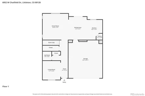 6952 W Chatfield Drive Littleton CO 80128