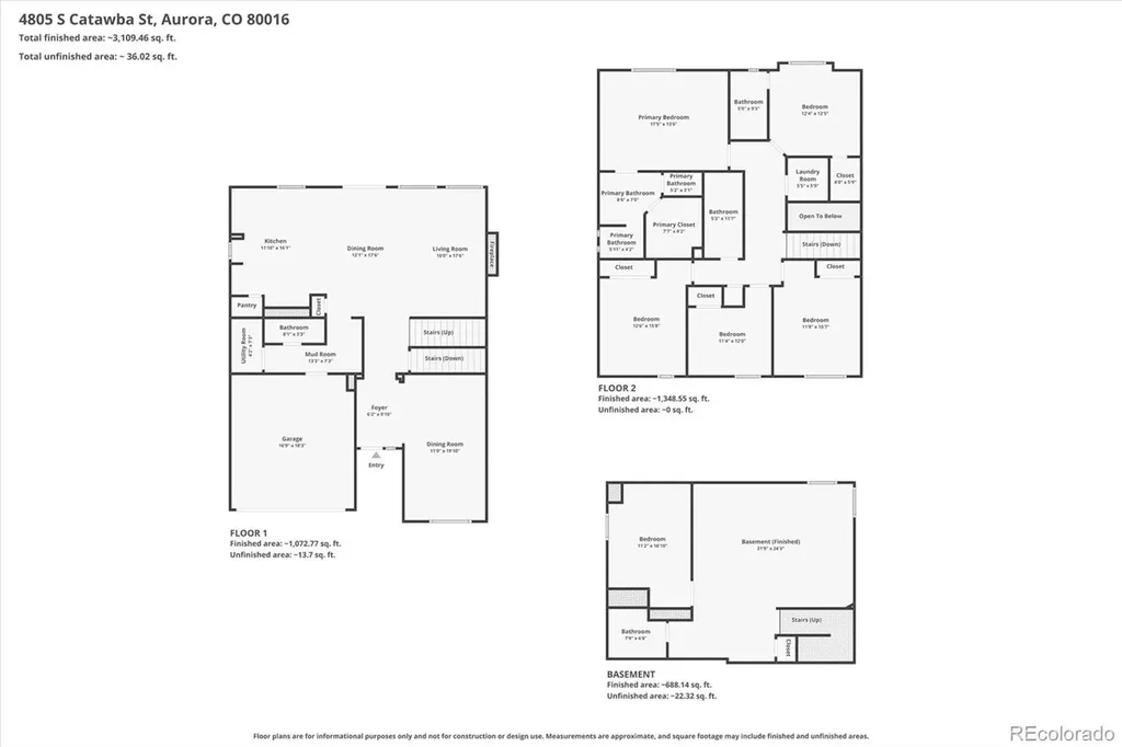 4805 S Catawba Street Aurora CO 80016
