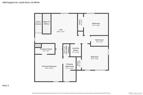 4504 Rapport Drive Castle Rock CO 80104