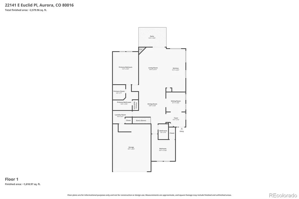 22141 E Euclid Place Aurora CO 80016