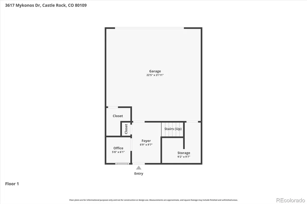 3617 Mykonos Drive Castle Rock CO 80109