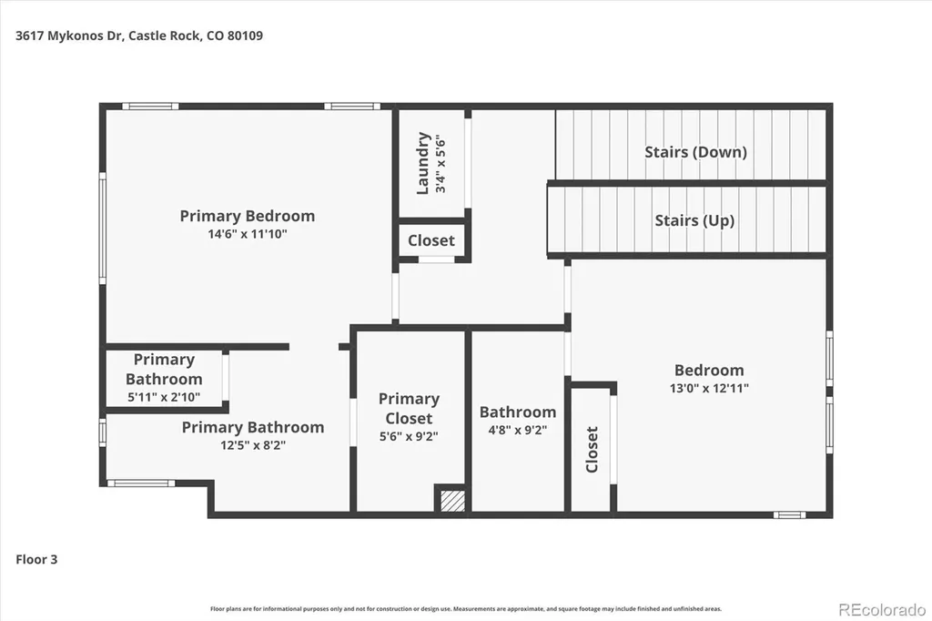 3617 Mykonos Drive Castle Rock CO 80109