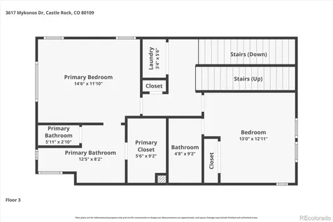 3617 Mykonos Drive Castle Rock CO 80109