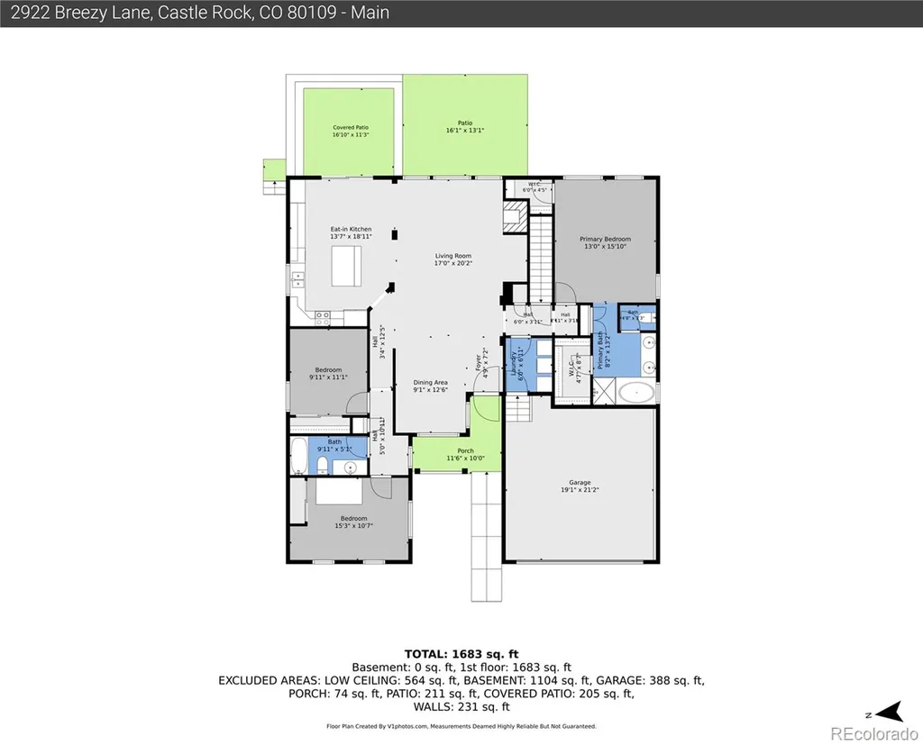 2922 Breezy Lane Castle Rock CO 80109