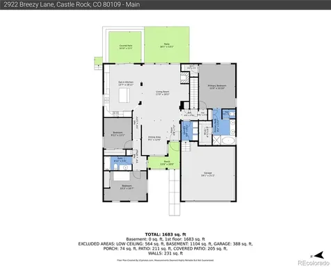 2922 Breezy Lane Castle Rock CO 80109