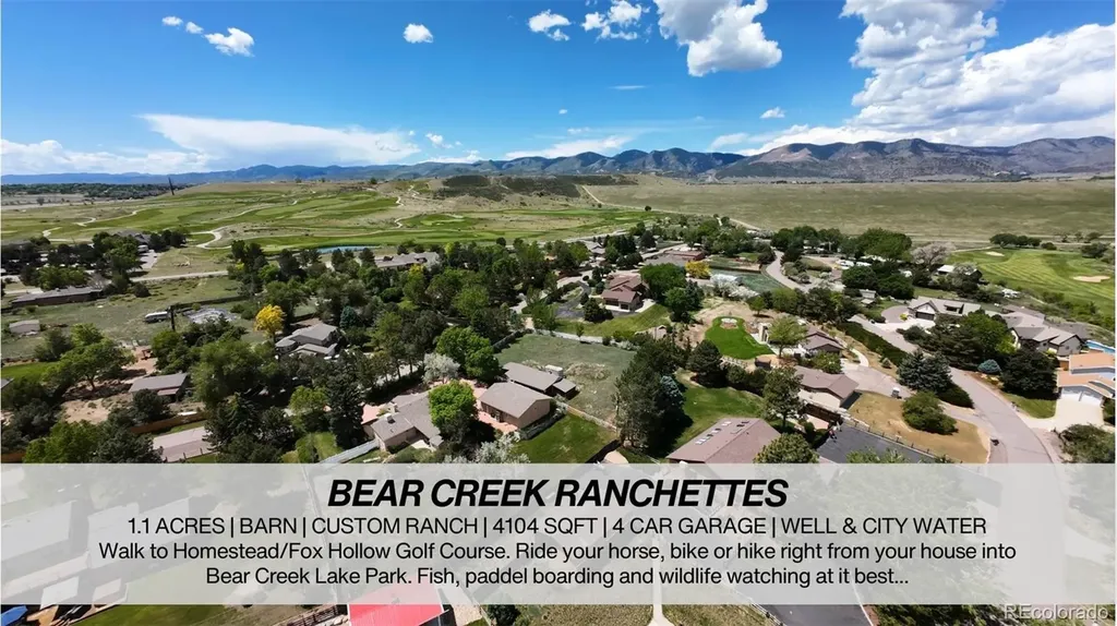 11480 W Bear Creek Drive Lakewood CO 80227