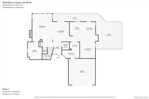 6918 Hill Court Parker CO 80134