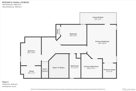 6918 Hill Court Parker CO 80134