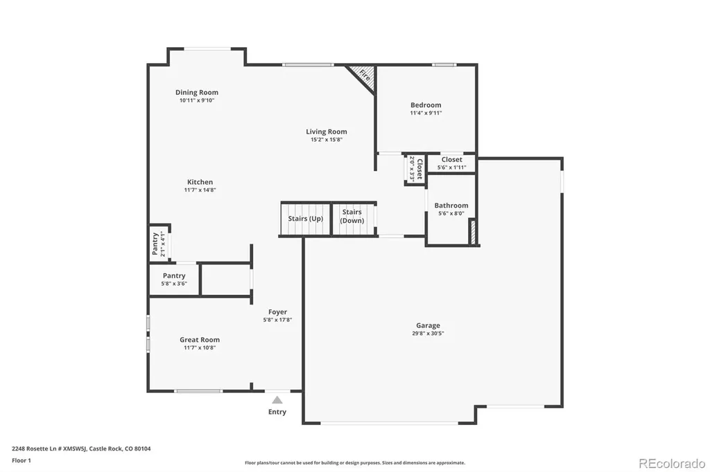 2248 Rosette Lane Castle Rock CO 80104