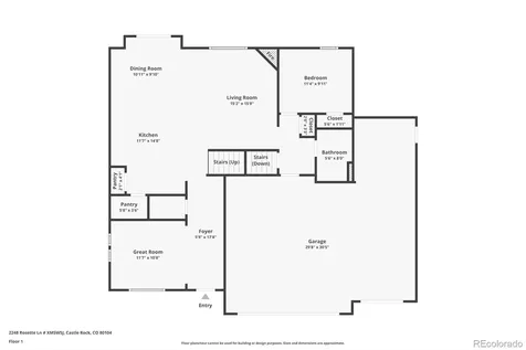 2248 Rosette Lane Castle Rock CO 80104