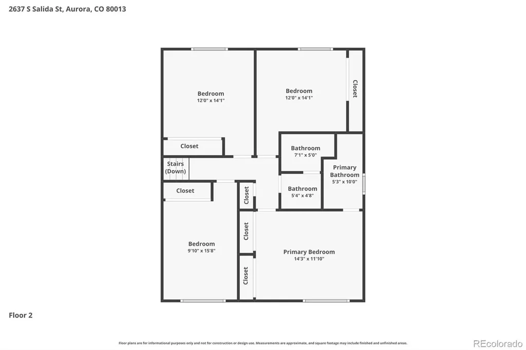 2637 S Salida Street Aurora CO 80013