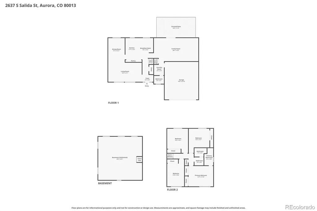 2637 S Salida Street Aurora CO 80013