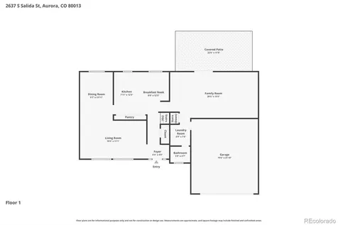 2637 S Salida Street Aurora CO 80013