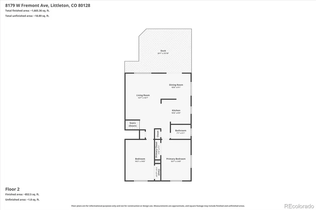 8179 W Fremont Avenue Littleton CO 80128