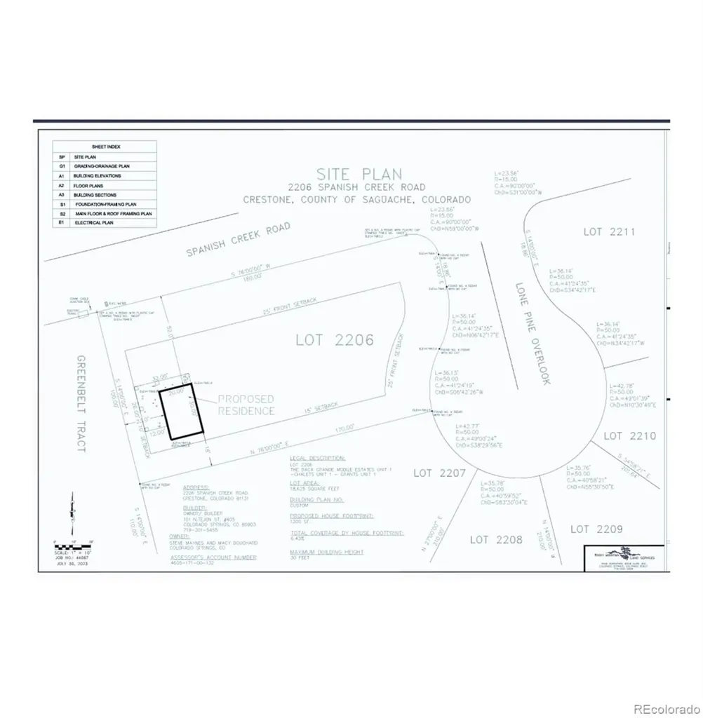 2206 Spanish Creek Road Crestone CO 81131