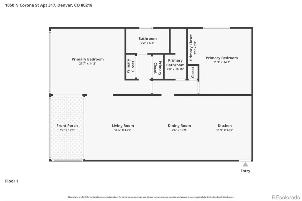 1050 N Corona Street Denver CO 80218