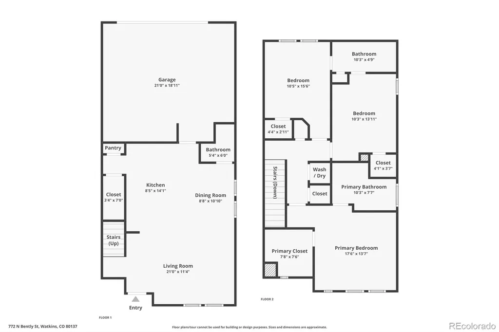 772 N Bently Street Watkins CO 80137