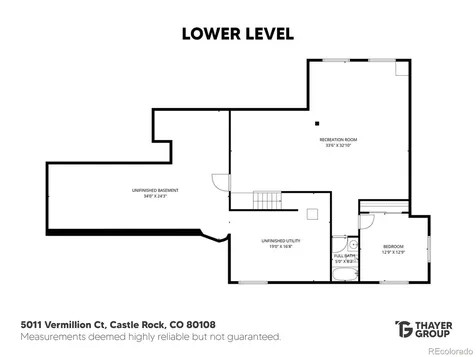 5011 Vermillion Court Castle Rock CO 80108