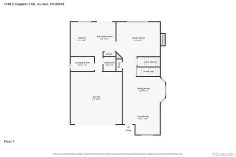 1148 S Duquesne Circle Aurora CO 80018