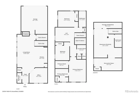 2378 W 165th Place Broomfield CO 80023