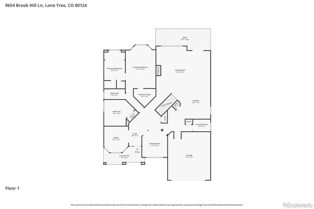 9654 Brook Hill Lane Lone Tree CO 80124