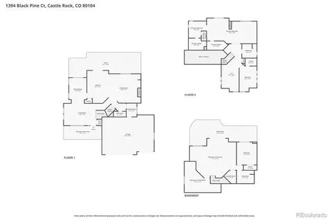 1394 Black Pine Court Castle Rock CO 80104