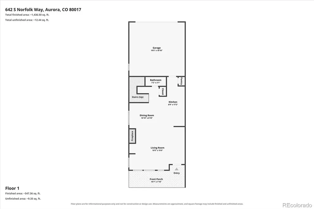 642 S Norfolk Way Aurora CO 80017