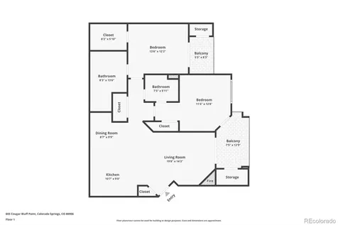 605 Cougar Bluff Point Colorado Springs CO 80906