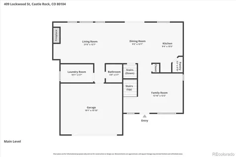 409 Lockwood Street Castle Rock CO 80104