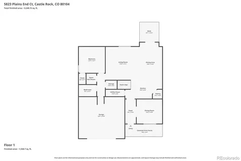 5823 Plains End Court Castle Rock CO 80104