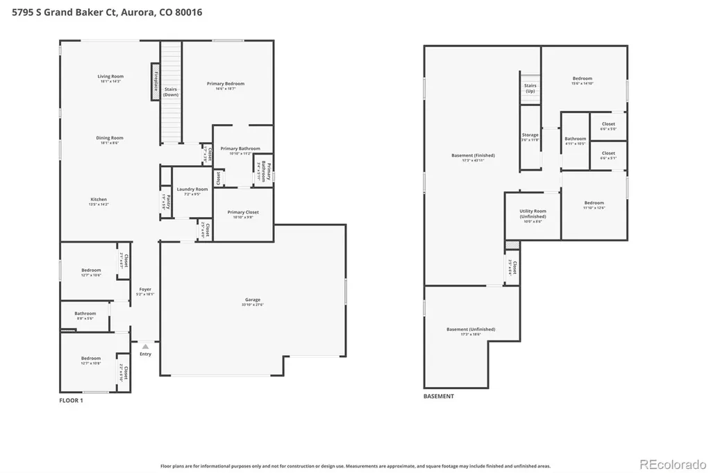 5795 S Grand Baker Court Aurora CO 80016