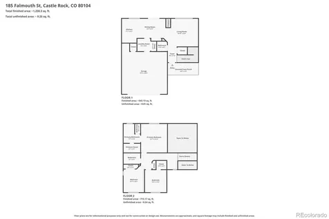 185 Falmouth Street Castle Rock CO 80104