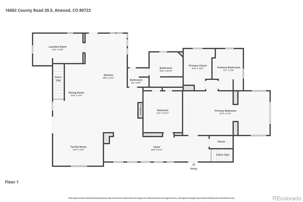 16682 County Road 20.5 Atwood CO 80722