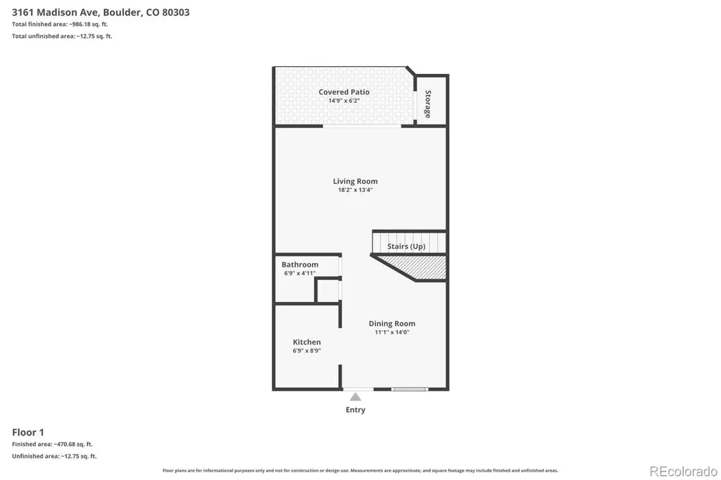3161 Madison Avenue Boulder CO 80303