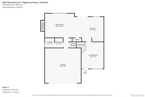 9654 Silverberry Circle Highlands Ranch CO 80129