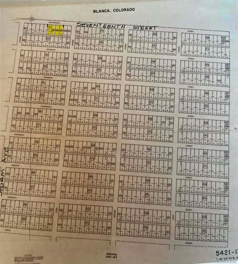 Lots 3,4,5,6 Seventeenth Street Blanca CO 81123