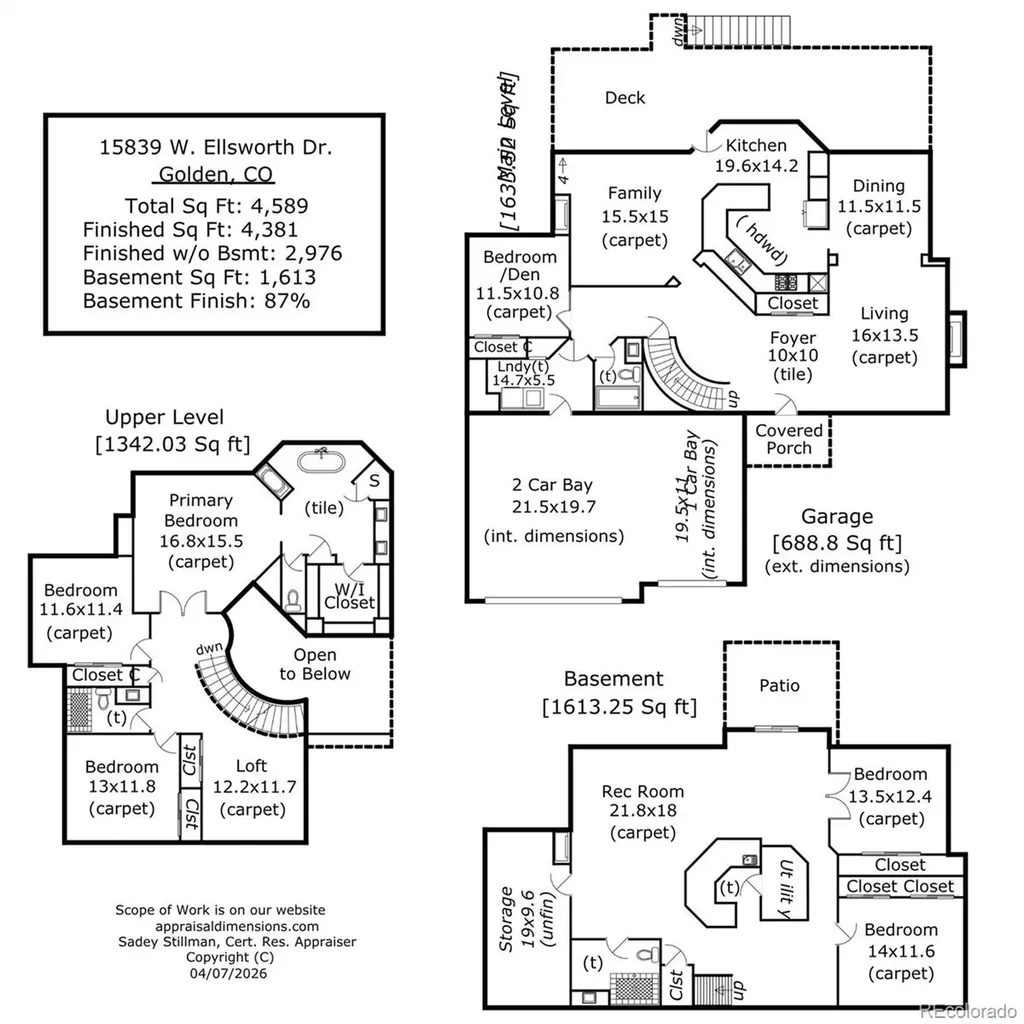 15839 W Ellsworth Drive Golden CO 80401