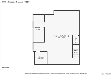 19376 E Hampden Place Aurora CO 80013